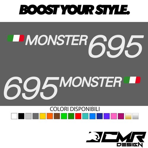 Kit adesivi ducati monster 695 - adesivi,
