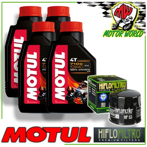 Kit tagliando olio motul 7100 - olio,